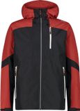 CMP Waterdichte jas met vaste capuchon Heren L Antraciet/Rust Polyester