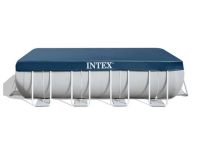 Intex Bâche De Protection Pour Piscine Tubulaire Rectangulaire 5,49 X 2,74 M
