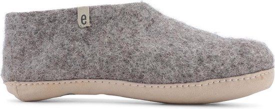Egos Copenhagen Unisex Sloffen - Shoe Natural Grey - Maat 42 - Wol