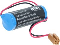 vhbw Batterie kompatibel mit Omron C1000H C1000HF Series Controls, 3G2A9-BAT08 PLC Programmable Logic Controller (2700 mAh, 3,6 V, Li-MnO2)