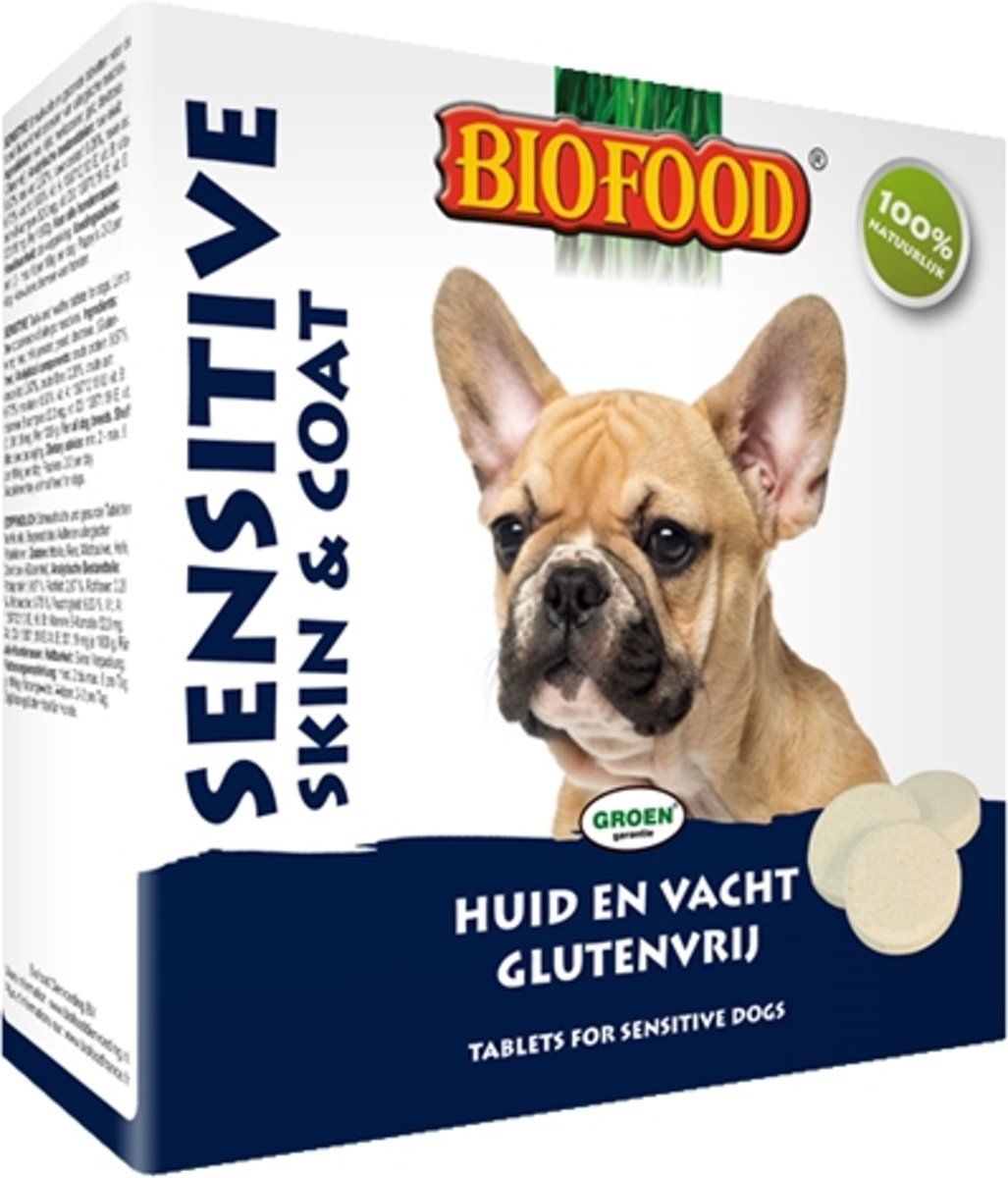 BIOFOOD Hondensnoepje Sensitive Hypoallergeen Skin En Coat 55 ST