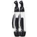 Jet Lag Waterverstuiver - 2x - noir - 100 ml - brumisateur rafraîchissant pour les mains - brumisateur - spray d'eau