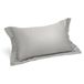 Caleffi 35297 katoensatin paar kussenslopen voor standaardbedden, zilver