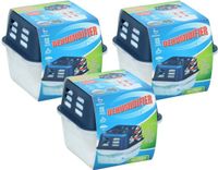 Merkloos / Sans marque Edco Eindhoven Bv Vochtvanger 350ml - 3x - Tegen condens en geuren - voor kelder/garage/camper