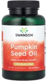 Swanson Health Huile de pépins de courge - 1000mg - 100 Softgels