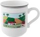 Villeroy & Boch Kaffeebecher Dorfstrasse Design Naif 300 ml