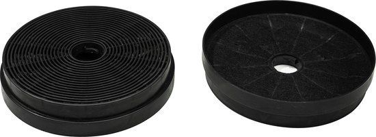 ETNA HF2004 Koolstoffilter - Zwart - 2 stuks