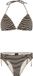 Protest PRTMatch - Triangel bikini set Dames - Koordsluiting - Uitneembare vulling - Normale pasvorm - Medium dekking - Crème