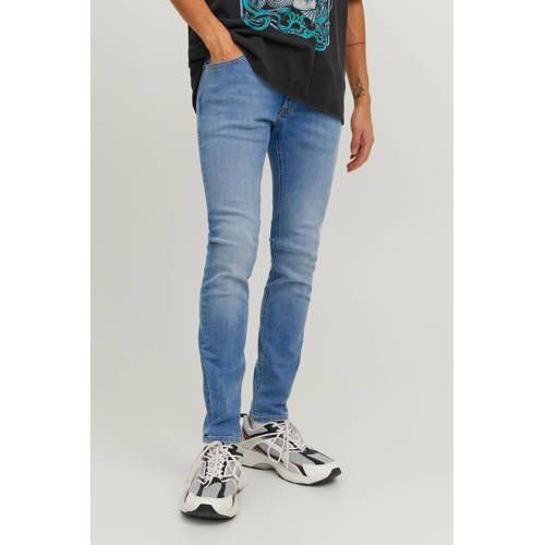 JACK & JONES JEANS INTELLIGENCE skinny jeans JJILIAM JJORIGINAL blue denim
