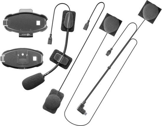 Interphone Cellularline Active/connect Intercom Audiokit Zwart