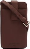 LIEBESKIND BERLIN Leren Telefoontasje Schoudertas Harris Mobile Pouch Chianti Bruine