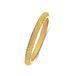 Lucardi Dames Stalen goldplated ring bewerkt