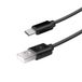 Vivanco VNITUSBAC15MMK USB-kabel USB 2.0 1,5 m USB A USB C Zwart