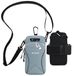 Icecat Pochettes pour smartphone, idéales pour le jogging et le fitness (bleu clair)