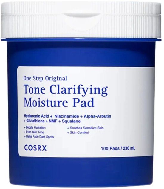 Cosrx One Step Original Tone Clarifying Moisture Pad - 100 Pads