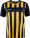 Craft Progress 2.0 Stripe Shirt Korte Mouw Heren - Geel / Zwart | Maat: 3XL