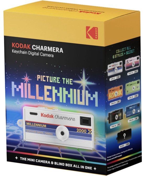 Kodak Charmera Keychain Digital Camera - Millennium Edition