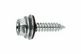 Index AUE256325 Zelftappende zeskantschroef, verzinkt, met sluitring P-25, 6,3 x 25