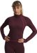 Under Armour Damen Longsleeve ColdGear Textured 1/2 Zip 6003998 Maroon