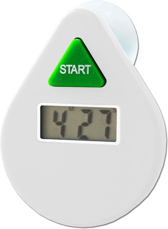 Powerplus Douchetimer 5 minuten LCD Douchecoach douche timer hulpmiddel voor verkorten van douchetijd Showertimer