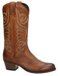 Sendra 11627 Deborah Leather Cowboy Boots Cognac