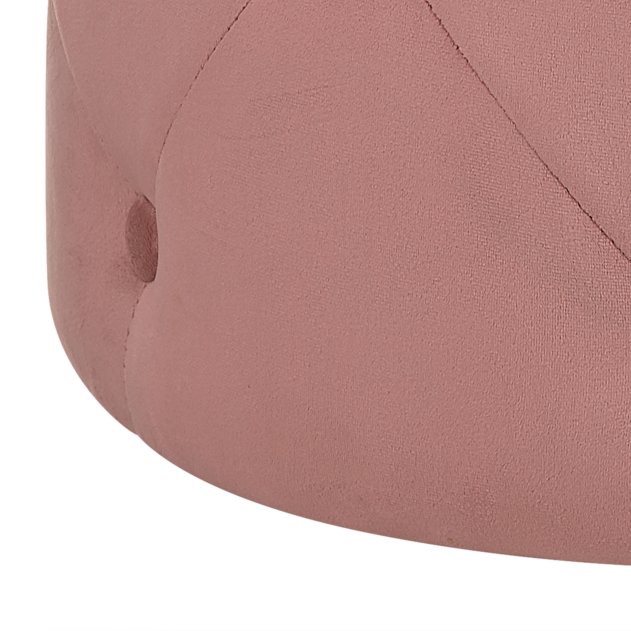 Beliani COROLLA - Pouf - Pink - Velvet