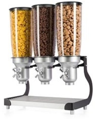 Ontbijtgranendispenser | 3 x 5 Liter | Vrijstaand