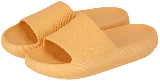 Morethansocks - Flops kids - Geel - Maat 27/28 - Badslippers