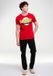 Logoshirt T-Shirt Big Bang Theory | Bazinga | Rood | XXL