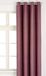 HomeMaison HM69851470 gordijn, ondoorzichtig, effen, geweven, 3 lagen, polyester, 140 x 260 cm, vijg