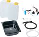 Bulli 230V kit technique pour évier et lavabo, 354x325x100mm, noir