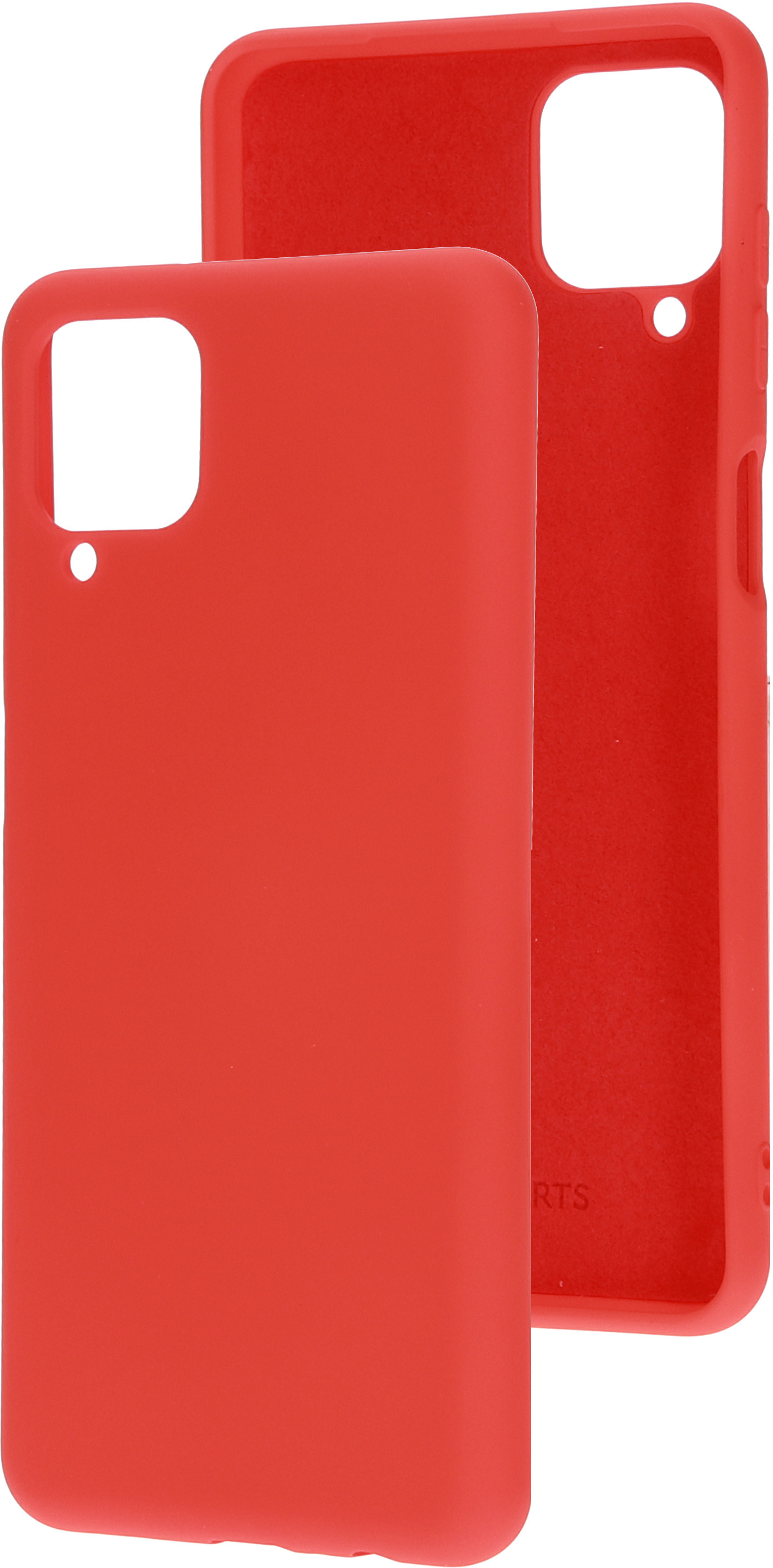 Mobiparts Silicone Cover Samsung Galaxy A12 (2021) Scarlet Red rood / Galaxy A12 (2021)