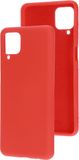 Mobiparts Silicone Cover Samsung Galaxy A12 (2021) Scarlet Red