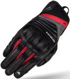 SHIMA Rush Zwart Rood Handschoenen - Heren - Leer - Zomer - Maat 3XL