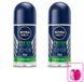NIVEA MEN Deodorant Roller Fresh Sensation - 50 ml - 2 stuks