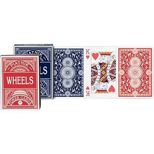 Piatnik Wheels poker (lino): 55 CARTES