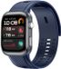 Strap-it Bracelet de montre en silicone - bleu foncé