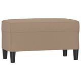 vidaXL Banc 70x35x41 cm similicuir couleur cappuccino