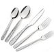 Unyqoos® Elegant 30-delig Bestekset in Acier avec détails martelés