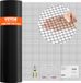 VEVOR Gaas 910 X 15240 Mm Gegalvaniseerde Draadomheining 19 Gauge Draadgaas Hekrol Vinyl Gecoat Metalen Gaas voor Kippenhokken, Konijnen- en Slangenhekken, Pluimveestallen