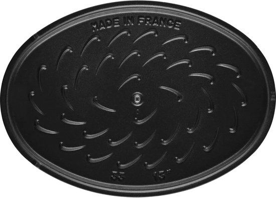Staub La Mer Ovaal - Vispan - 33 cm - Blauw