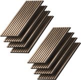 Vicco Akoestisch paneel Sonoa, Walnoot, 8 stuks
