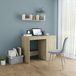Maison Exclusive - Bureau chêne Sonoma, 100x50x76 cm, panneaux de particules
