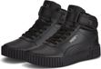 PUMA Carina 2.0 Mid Jr Meisjes Sneakers - Zwart - Maat 38,5