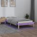 Maison Exclusive - Lit en bois massif avec éclairage LED, 90x200 cm