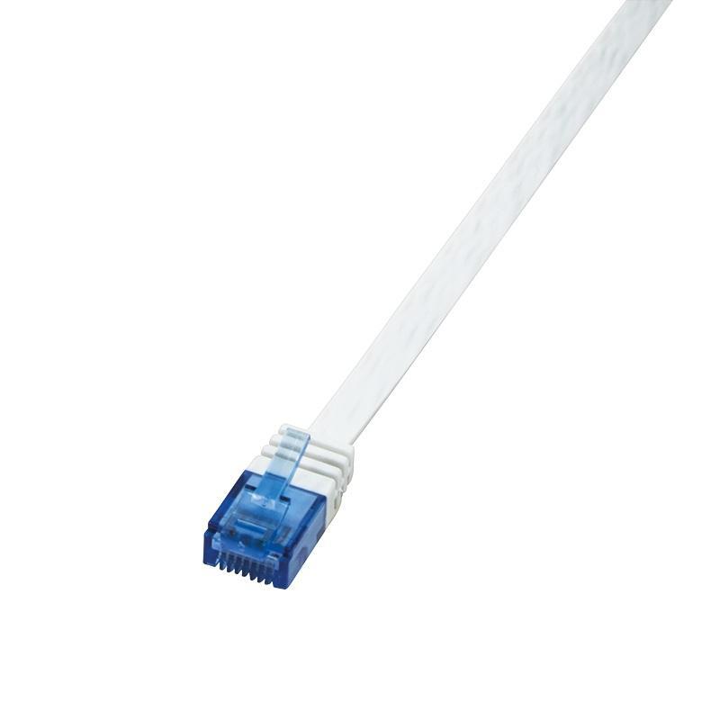 LogiLink RJ 45 Netwerk Aansluitkabel CAT 6 UUTP 10 m Wit