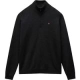 Napapijri Geborduurde Trui Met Halve Rits XXL