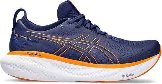 ASICS Gel Nimbus 25 Heren Hardloopschoenen - Blauw - Maat 48