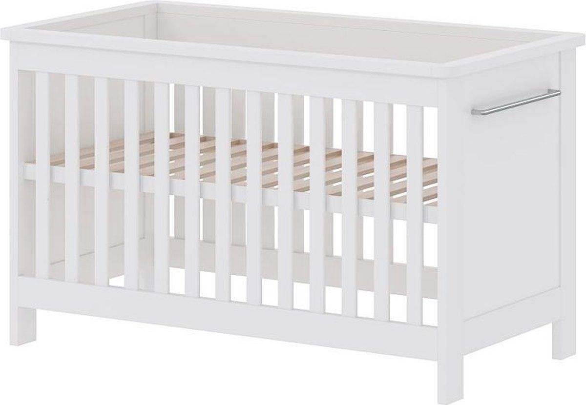 Cabino Noël Baby Bed - 60x120cm - White - Adjustable Base