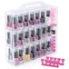 DreamGenius Draagbare nagellak transparante organizer voor 48 flessen